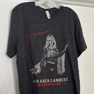 Miranda Lambert 'Get On Again' Bandwagon Tour Tee - Charcoal